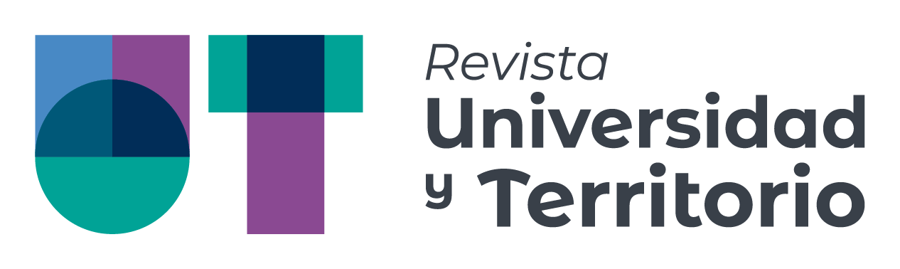 Logo horizontal de la revista universidad y territorio