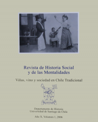 					Ver Vol. 10 Núm. 1 (2006): Viñas, vino y sociedad en Chile Tradicional
				