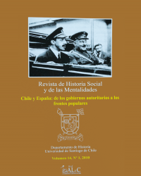 					View Vol. 14 No. 1 (2010): Chile and Spain: from authoritarian governments to popular fronts
				